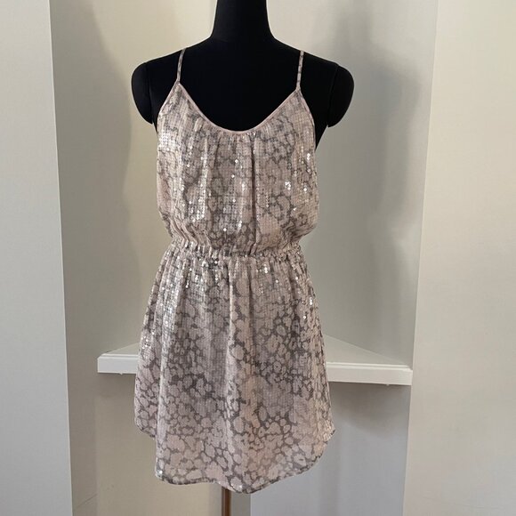 Rebecca Taylor Sequin Tank Dress - Picture 1 of 14